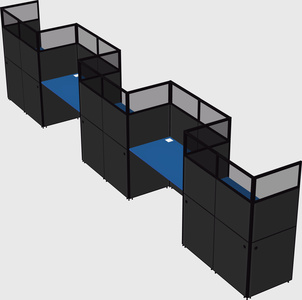 Rectangular cubicles