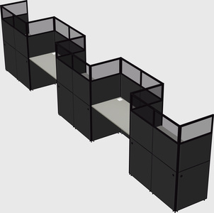 Rectangular cubicles