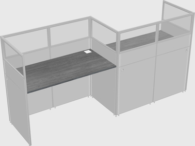 Rectangular cubicles