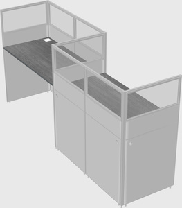 Rectangular cubicles