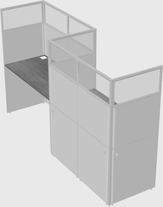 Rectangular cubicles