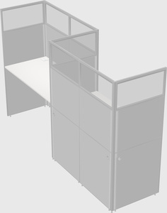 Rectangular cubicles