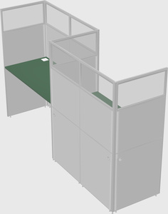 Rectangular cubicles