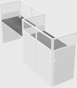 Rectangular cubicles