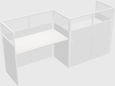 Rectangular cubicles