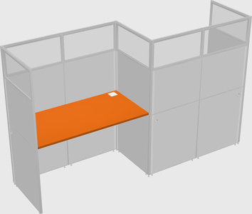 Rectangular cubicles