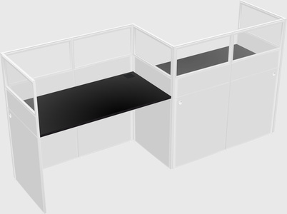 Rectangular cubicles