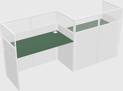 Rectangular cubicles