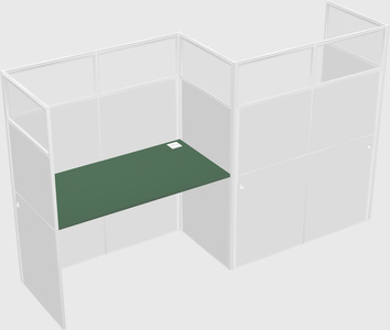 Rectangular cubicles