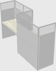 Rectangular cubicles