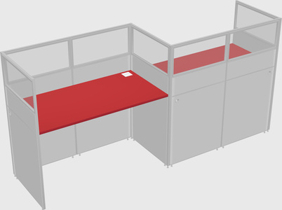 Rectangular cubicles