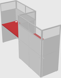 Rectangular cubicles