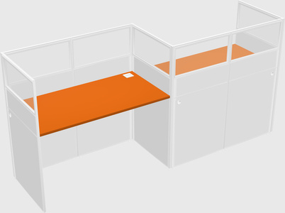 Rectangular cubicles