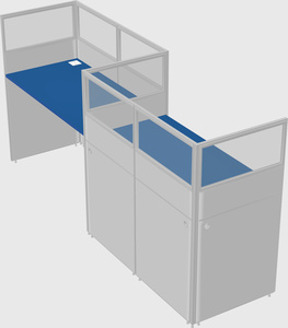 Cabines rectangulaires