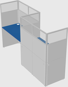 Rectangular cubicles