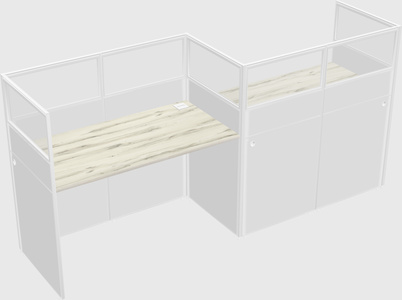 Rectangular cubicles