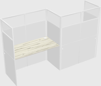 Rectangular cubicles