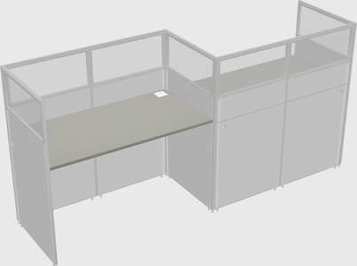 Rectangular cubicles