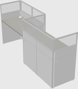 Rectangular cubicles