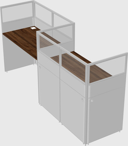 Rectangular cubicles