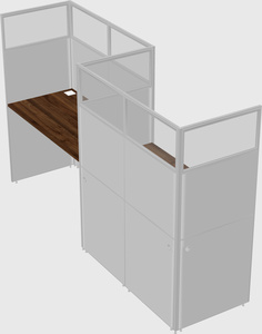 Rectangular cubicles