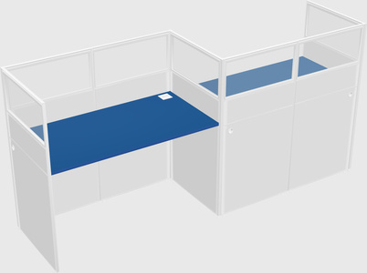 Rectangular cubicles