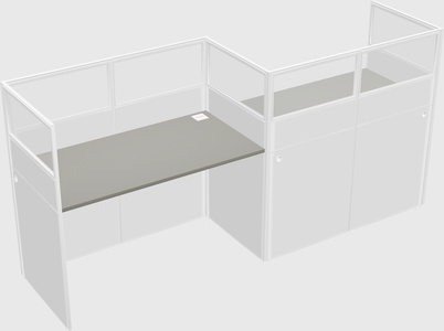 Rectangular cubicles