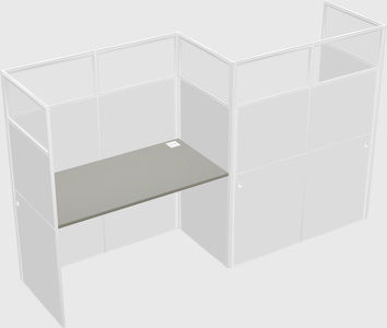 Rectangular cubicles