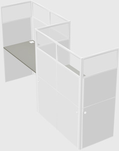 Rectangular cubicles