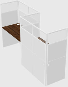 Rectangular cubicles