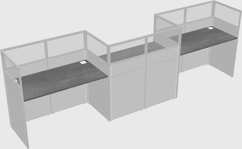 Rectangular cubicles