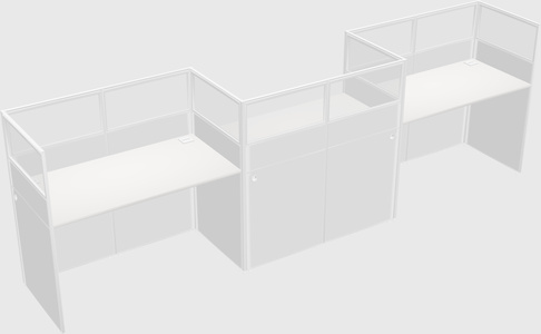 Rectangular cubicles