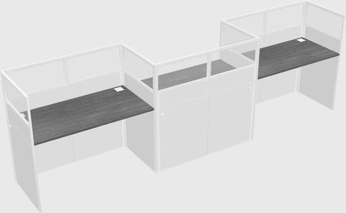Rectangular cubicles