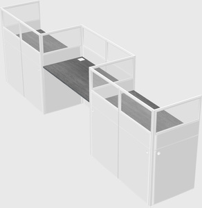 Rectangular cubicles