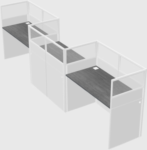Rectangular cubicles