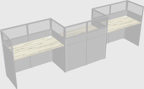 Rectangular cubicles