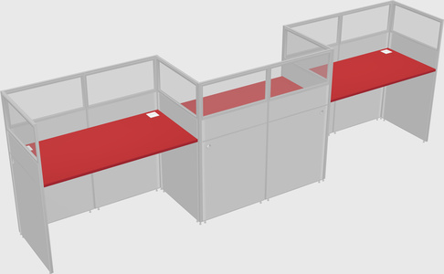 Rectangular cubicles