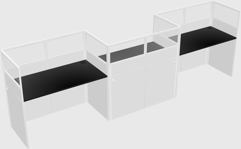 Rectangular cubicles