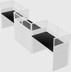 Rectangular cubicles