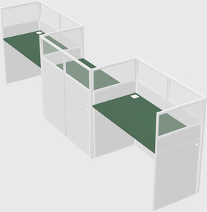 Rectangular cubicles