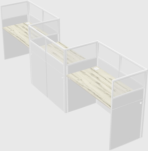 Rectangular cubicles