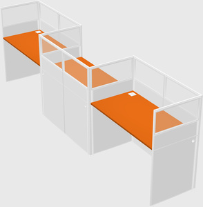Rectangular cubicles