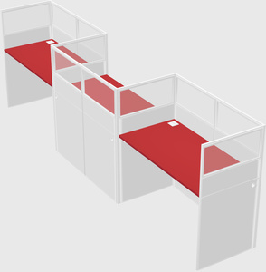 Rectangular cubicles