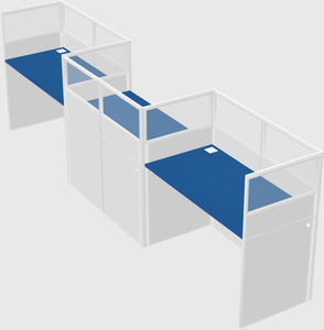 Rectangular cubicles
