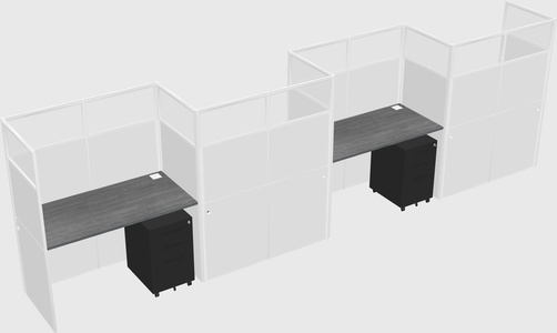 Rectangular cubicles