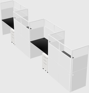 Rectangular cubicles
