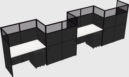 Rectangular cubicles
