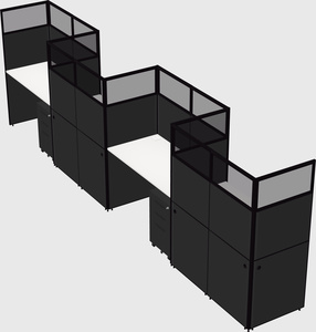 Rectangular cubicles