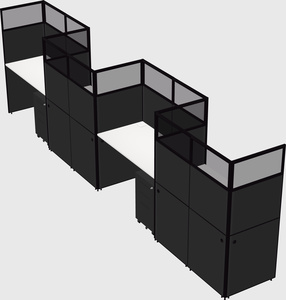 Rectangular cubicles