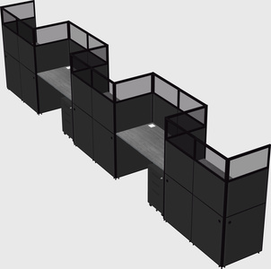 Cabines rectangulaires